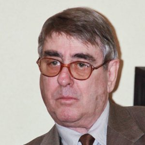 Foto del critico d'arte Giorgio Bonomi