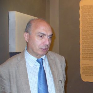 Il critico d'arte Mariano Apa
